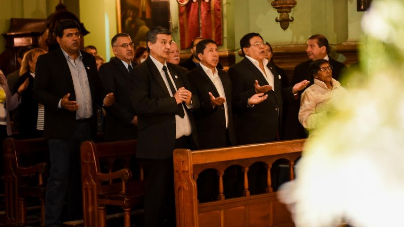 El Senado rindió honor a la Morena Madre del Valle