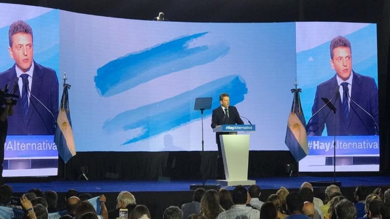 Massa lanzó su precandidatura: "Macri fracasó"