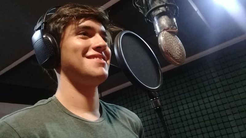 Facu Pacheco comenzó a grabar su primer material