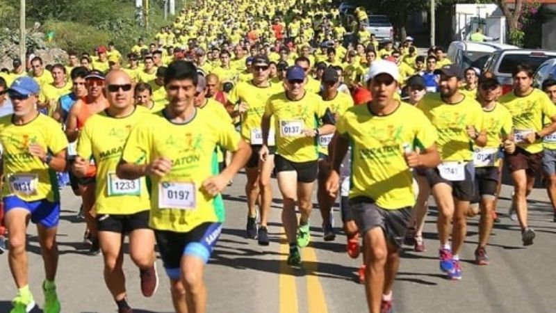 Una “marea amarilla” dio vida a la prueba de Red Colón