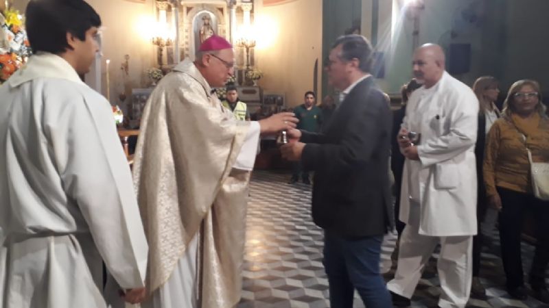 El ámbito de la salud le rindió homenaje a la Virgen