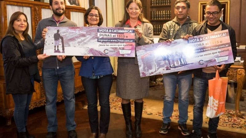 La Gobernadora votó por las dunas de Tatón y el Campo de Piedra Pómez