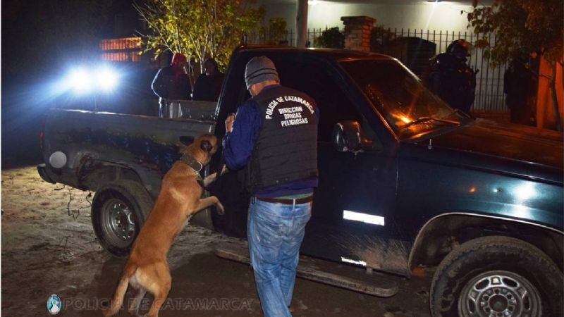 Secuestran 3 kilos de Cocaína y Marihuana