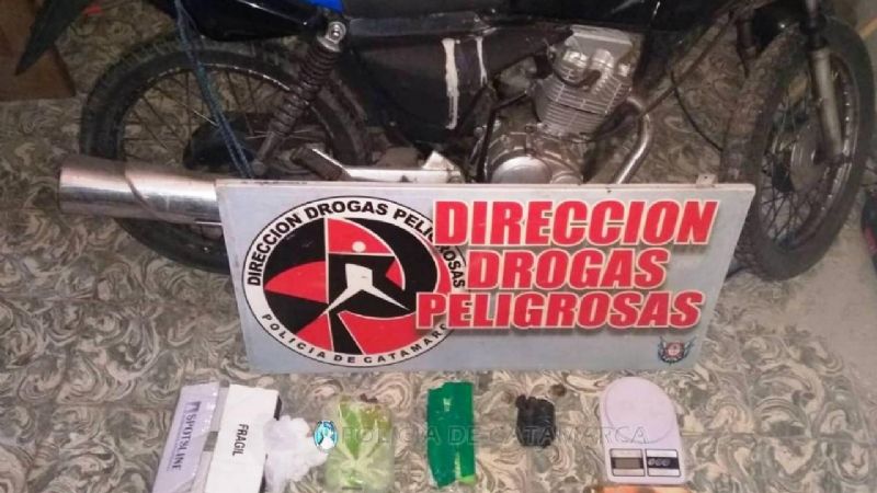 Secuestran 3 kilos de Cocaína y Marihuana