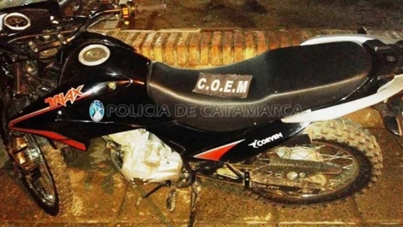 Dos detenidos por el robo de una moto