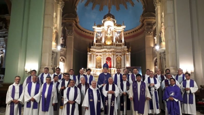 A los pies de la Madre del Valle, Catamarca oró por la paz en el mundo