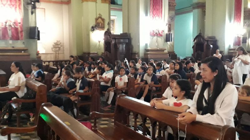 A los pies de la Madre del Valle, Catamarca oró por la paz en el mundo