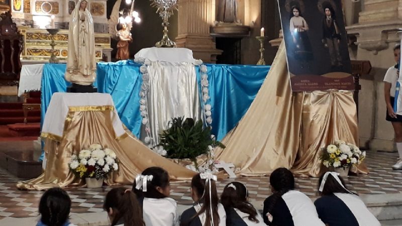 A los pies de la Madre del Valle, Catamarca oró por la paz en el mundo