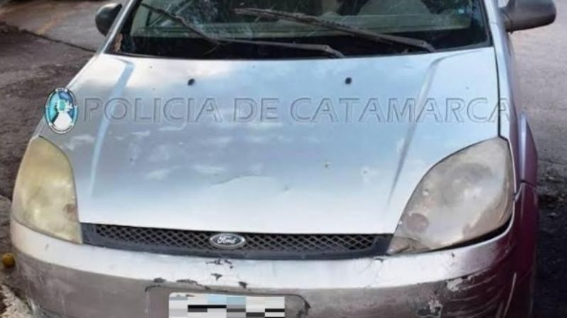 En Belén secuestran un auto robado en Buenos Aires