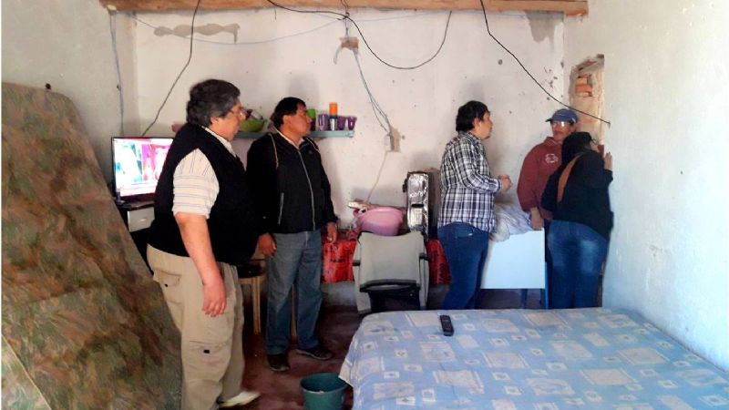 El intendente realizó un recorrido por las zonas afectadas