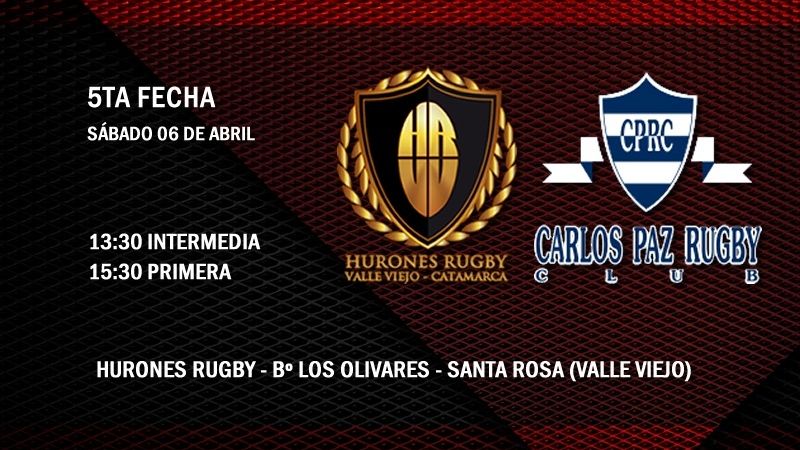 Hurones con Carlos Paz y Catamarca RC en Bell Ville