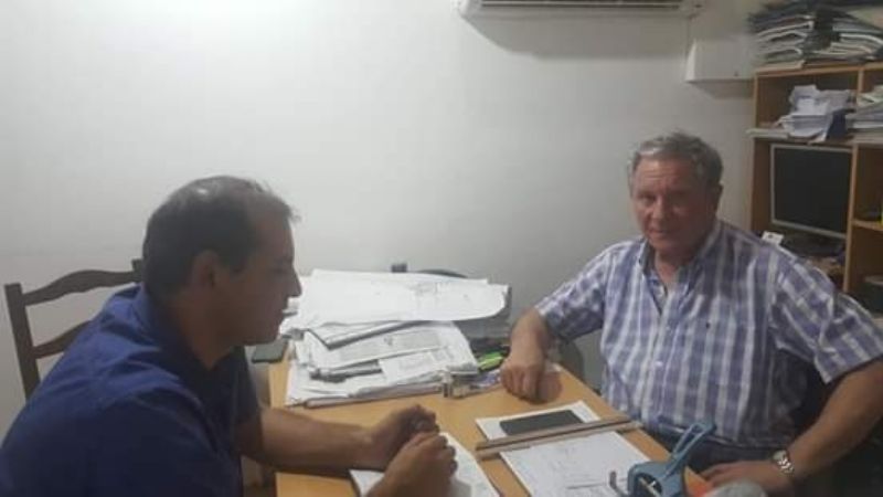 Luna se reunió con Barot y Dusso