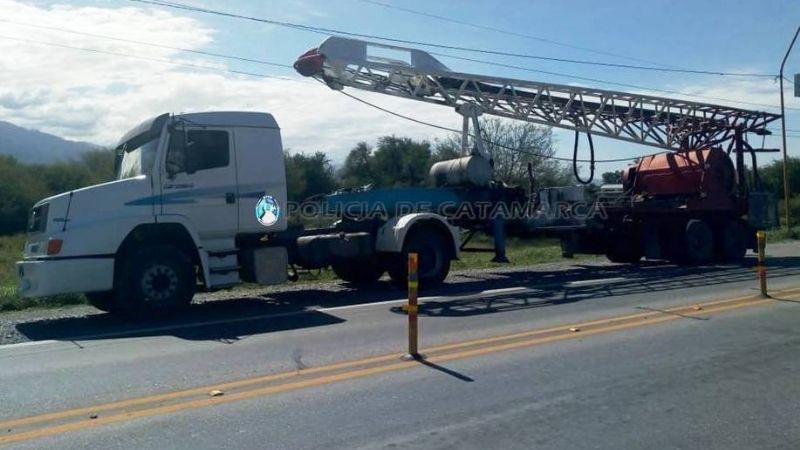 Secuestran seis camiones, un colectivo y un tractor