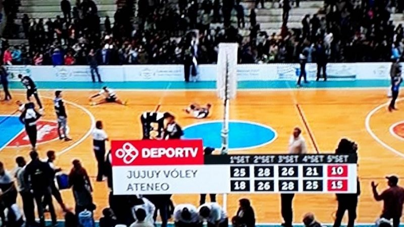 Enorme triunfo de Ateneo Mariano Moreno 3-2, en Jujuy