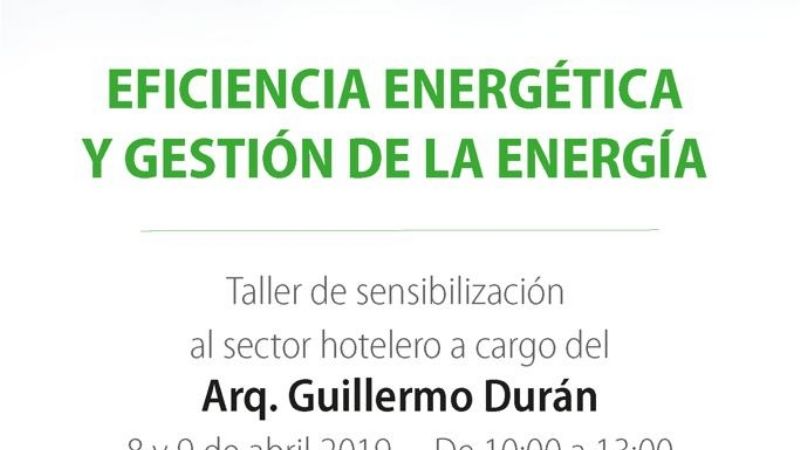 Taller sobre “eficiencia energética y gestión de la energía” para hoteleros