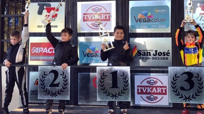 Lisandro Moreyra ganó en Caroya por  el Karting Cordobés