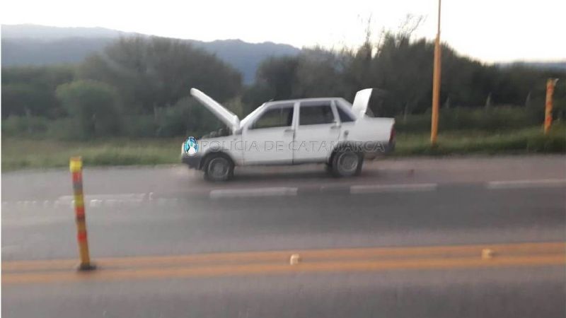 Secuestran un auto con el motor adulterado y la cédula escaneada