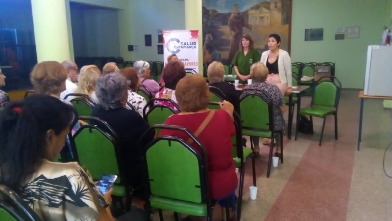 Actividades de prevención de la salud en Fray Mamerto Esquiú y Capital