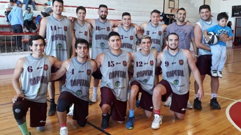 Capital se adjudicó el torneo Provincial de Básquetbol