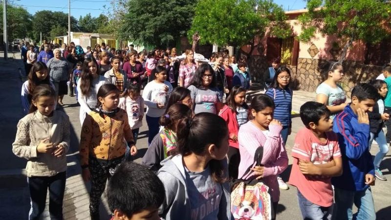 Culminaron las fiestas de San Benito de Palermo en el barrio Eva Perón