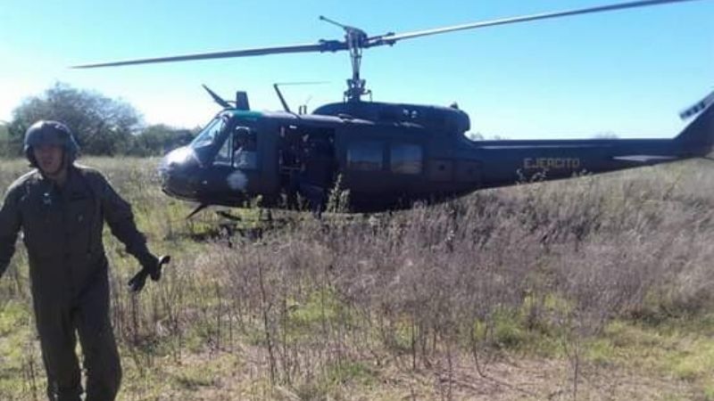 Ojeda recorrió zonas inundadas en Albigasta