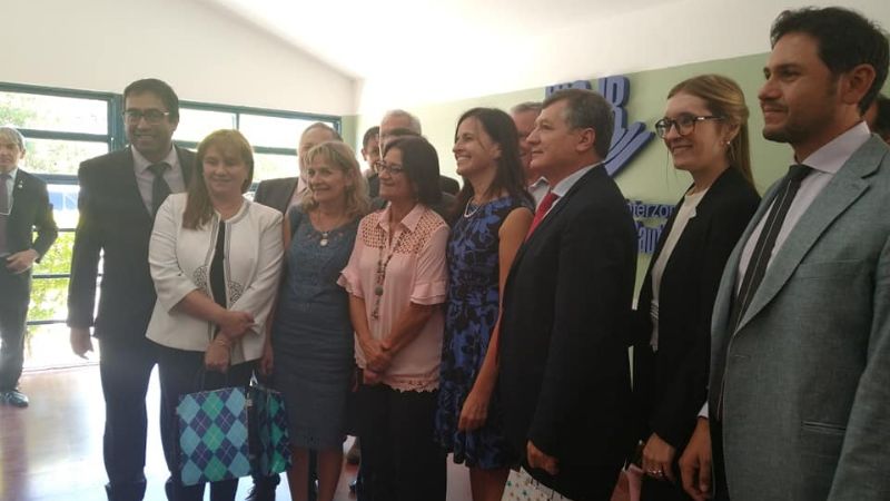 Lucía inauguró obras de remodelación en el hospital