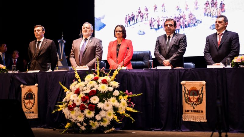 Quedó inaugurado el 130º periodo de sesiones ordinarias de la Legislatura