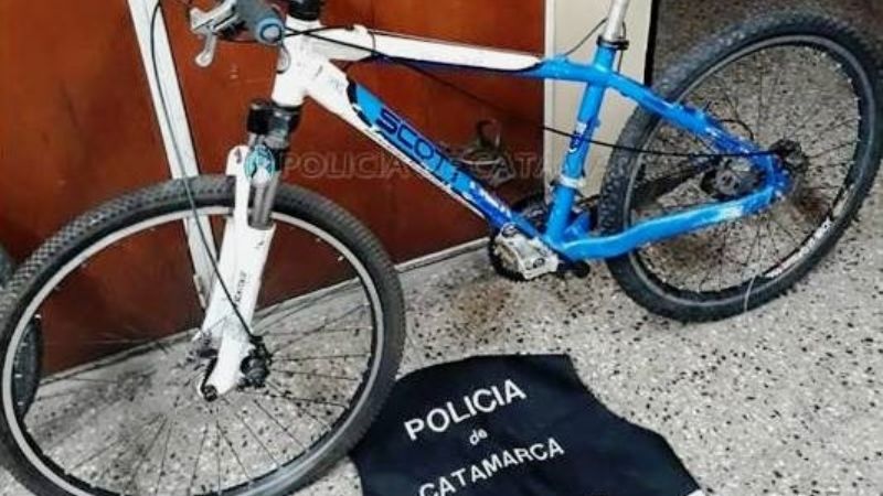 En un allanamiento recuperan dos bicicletas robadas