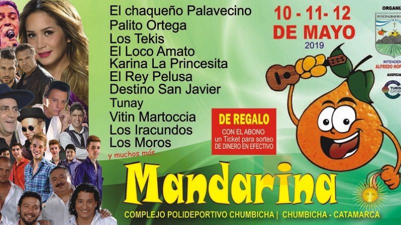 Con gran cartelera hoy comienza la Fiesta de la Mandarina