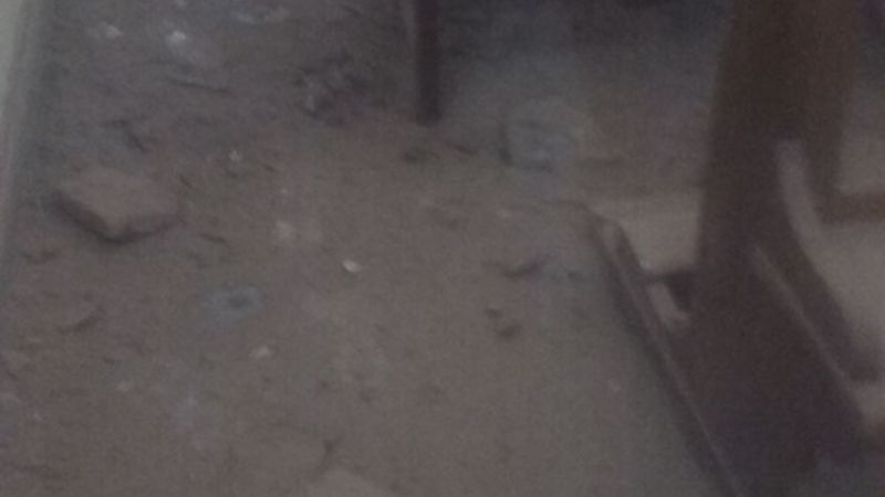 Se cayó parte del techo de una iglesia