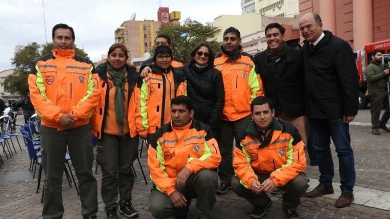 Corpacci hará efectiva la ayuda económica a Bomberos Voluntarios