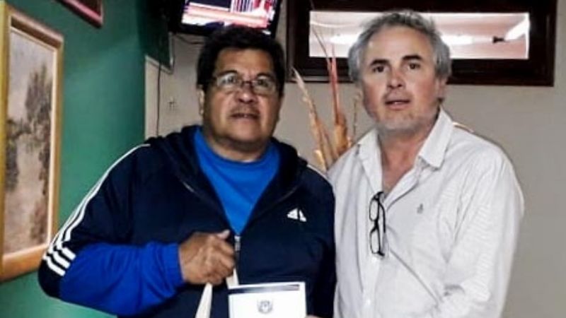 Colaboración del senador Fernández a instituciones de Pomán