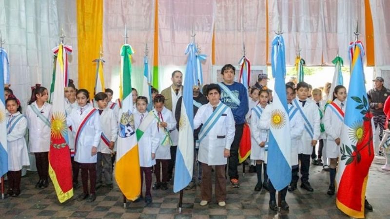 Cumpleaños de Recreo: el acto central se llevó a cabo en Club Unión Sportiva