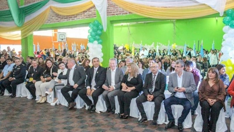 Cumpleaños de Recreo: el acto central se llevó a cabo en Club Unión Sportiva