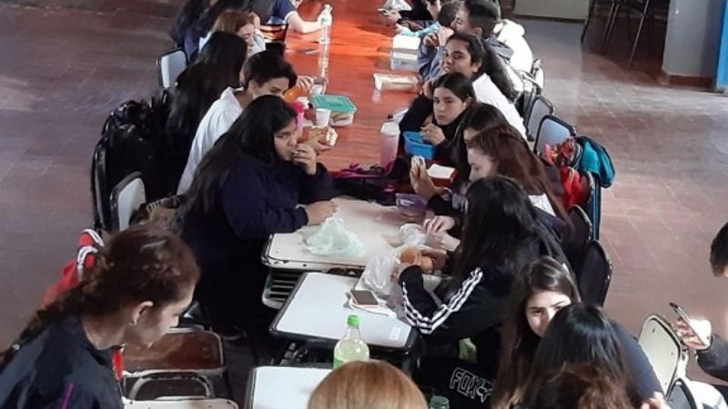 Alumnos del CPIC peregrinan al Paraje El Suncho