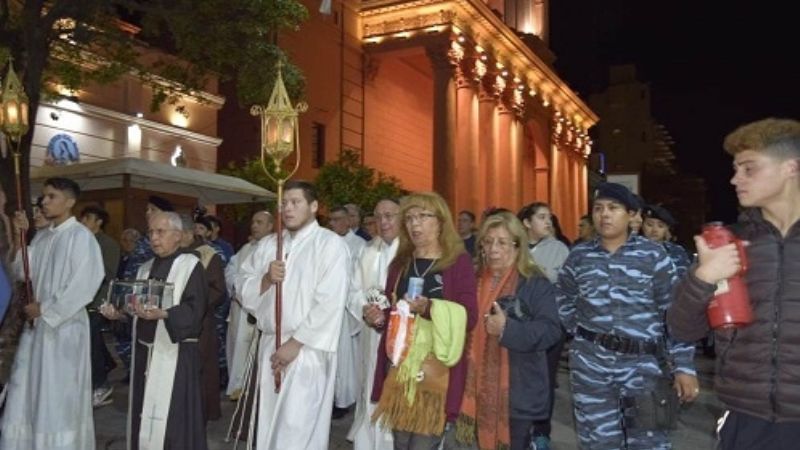 Las reliquias de Esquiú ya descansan en el convento franciscano