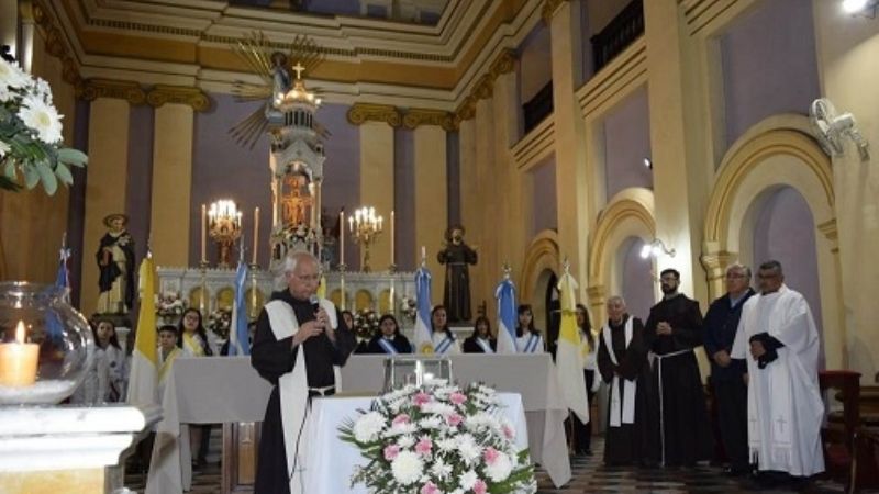 Las reliquias de Esquiú ya descansan en el convento franciscano