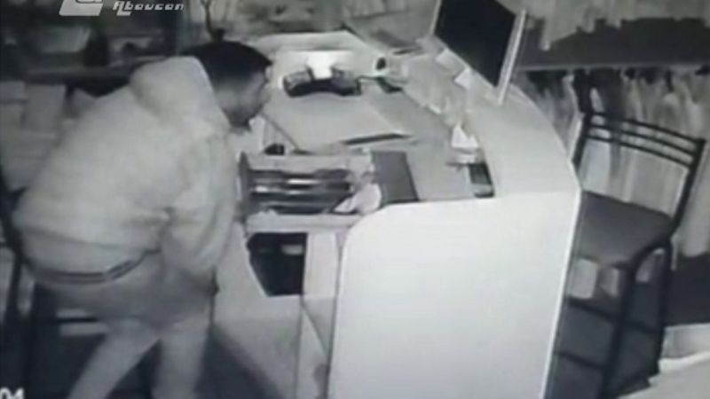 Robaron y quedaron filmados