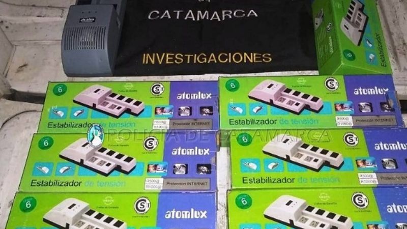 Elementos robados eran ofrecidos a la venta en negocios