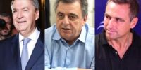 EN CARRERA. Schiaretti (PJ), Negri (UCR/Cambiemos) y Mestre (UCR).