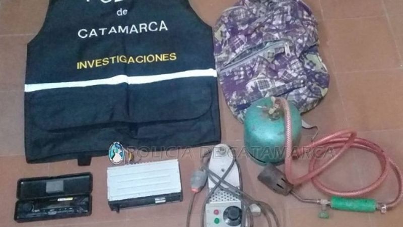 Esclarecen un ilícito perpetrado en Valle Viejo