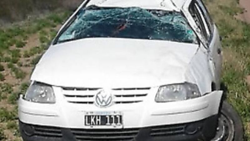 Vuelco en la Ruta N°1