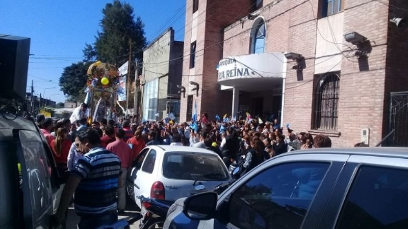 La Virgen del Valle ya arribó  a la Capital de Tucumán