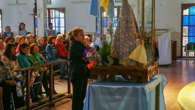 La Virgen del Valle ya arribó  a la Capital de Tucumán