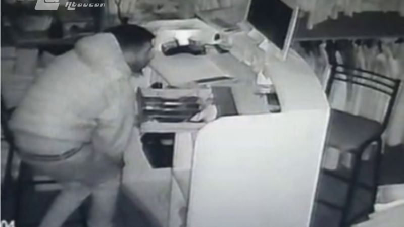 Robaron en una tienda de Fiambalá y quedaron registrados por las cámaras
