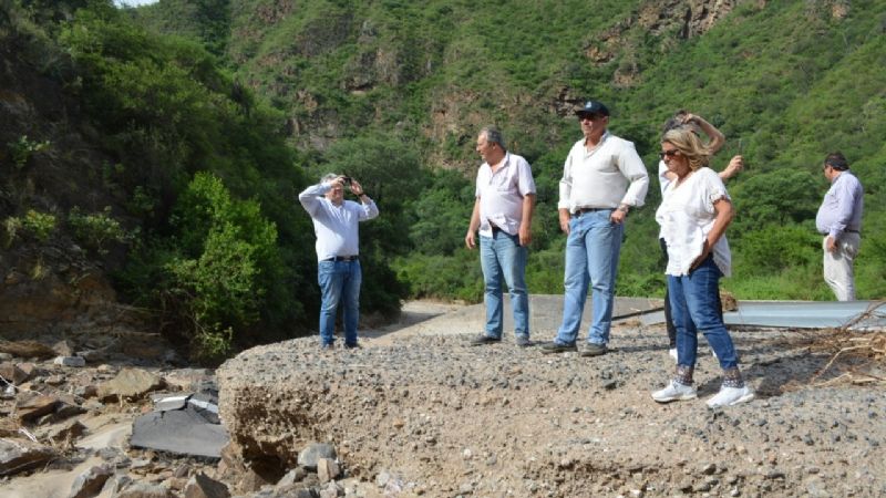 El diputado Olivares estuvo en La Cébila