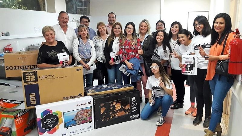 Donación al Hospital de Niños "Eva Perón"