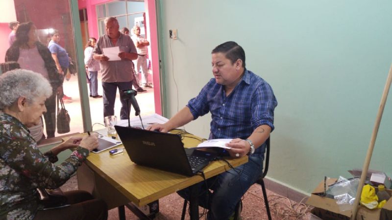 Renovación de carnés de OSEP a afiliados de Pomán