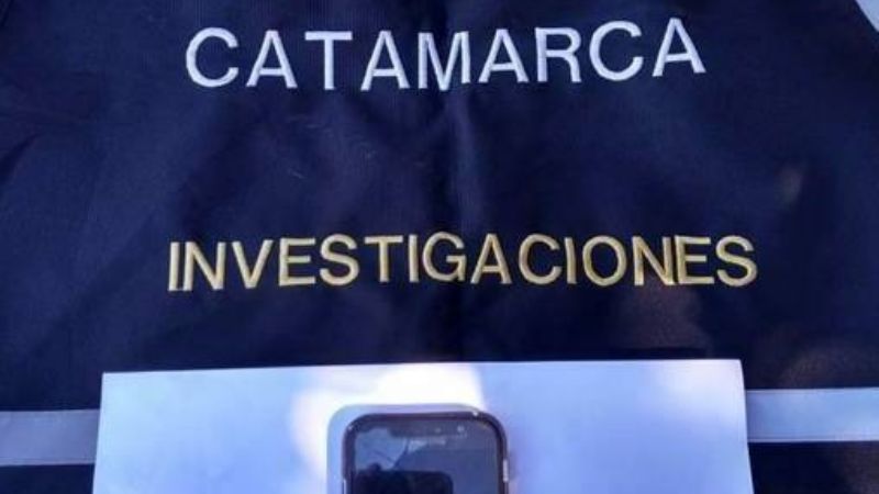 En un registro domiciliario, recuperan un celular robado