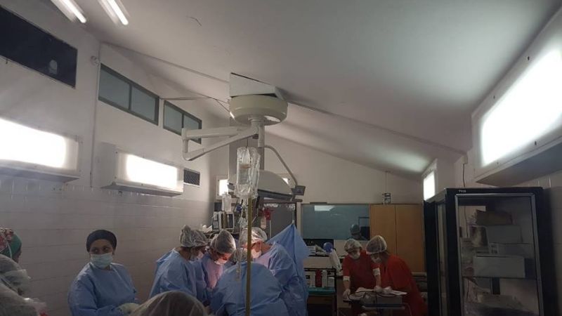 Exitoso operativo de ablación multiorgánico